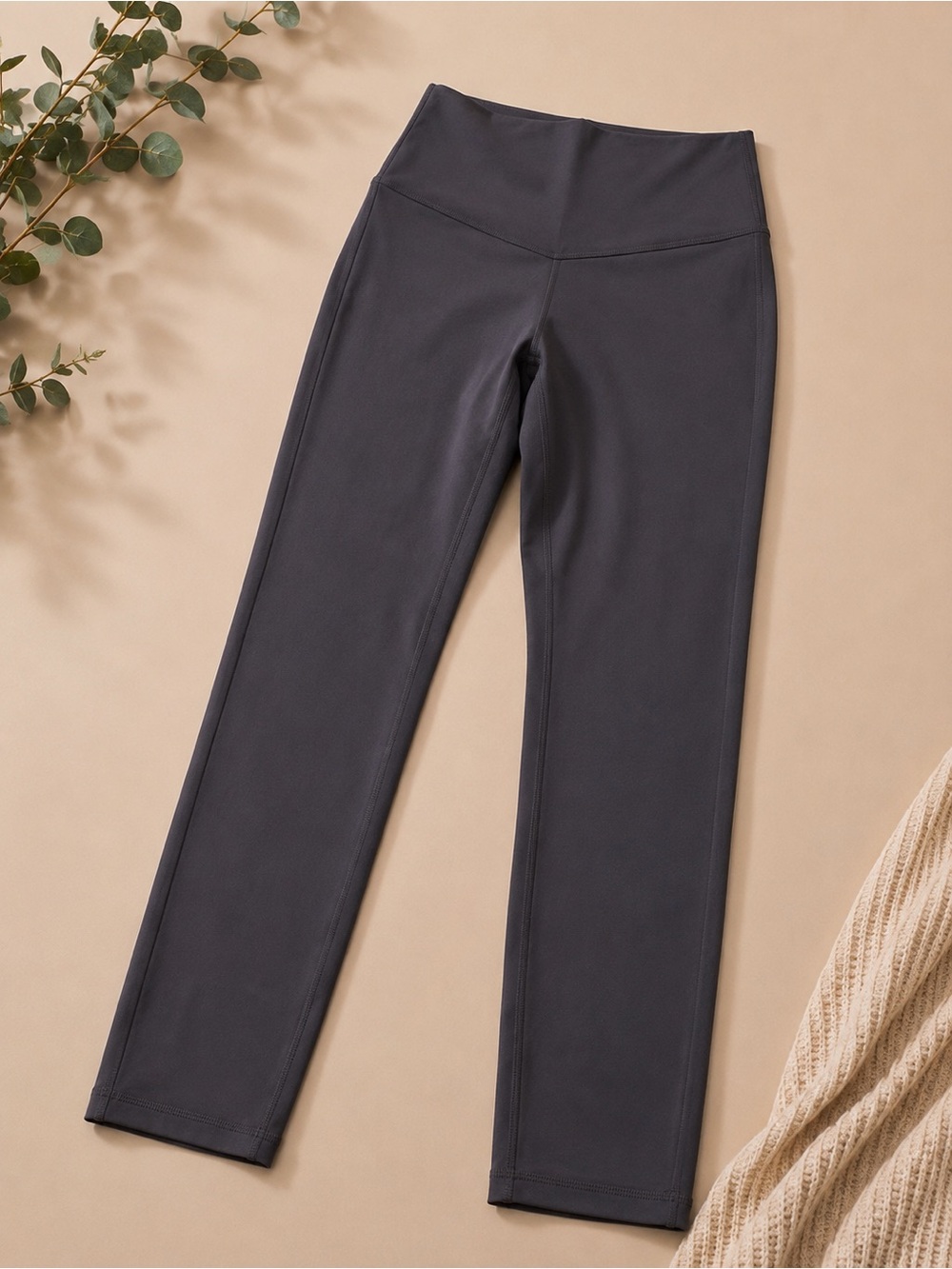 ZYIA Active Dark Charcoal High-Waist Leggings